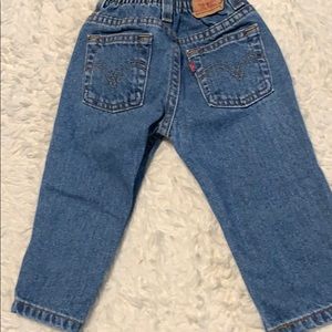 Levi’s with elastic back